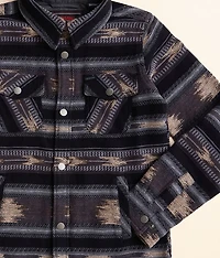 Boys - Aztec Stripe Shacket