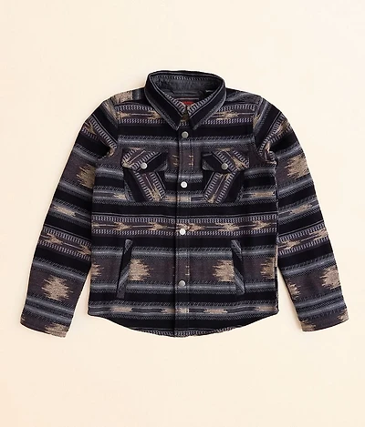Boys - Aztec Stripe Shacket