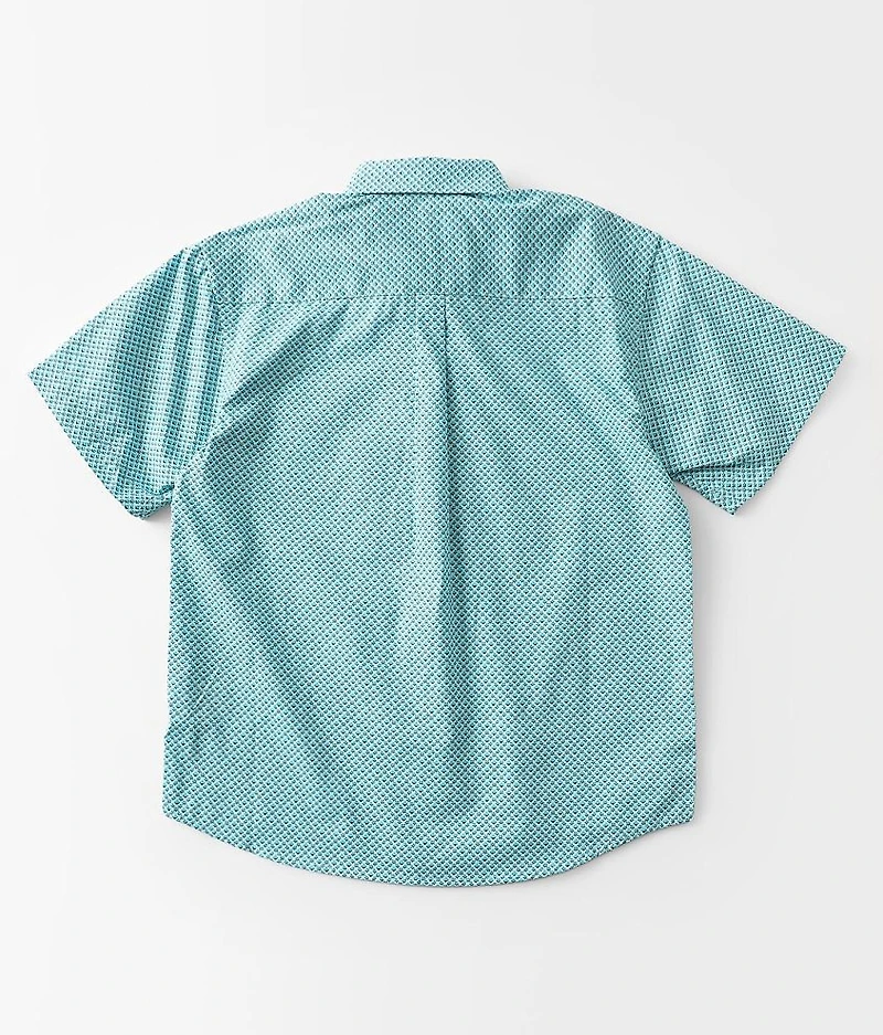 Boys - Ditsy Print Western Shirt