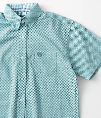 Boys - Ditsy Print Western Shirt