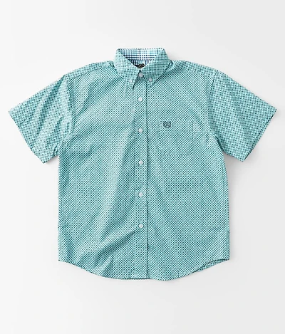 Boys - Ditsy Print Western Shirt