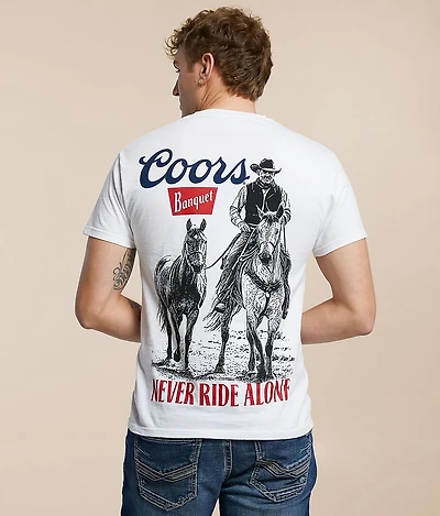 Coors® Never Ride Alone T-Shirt