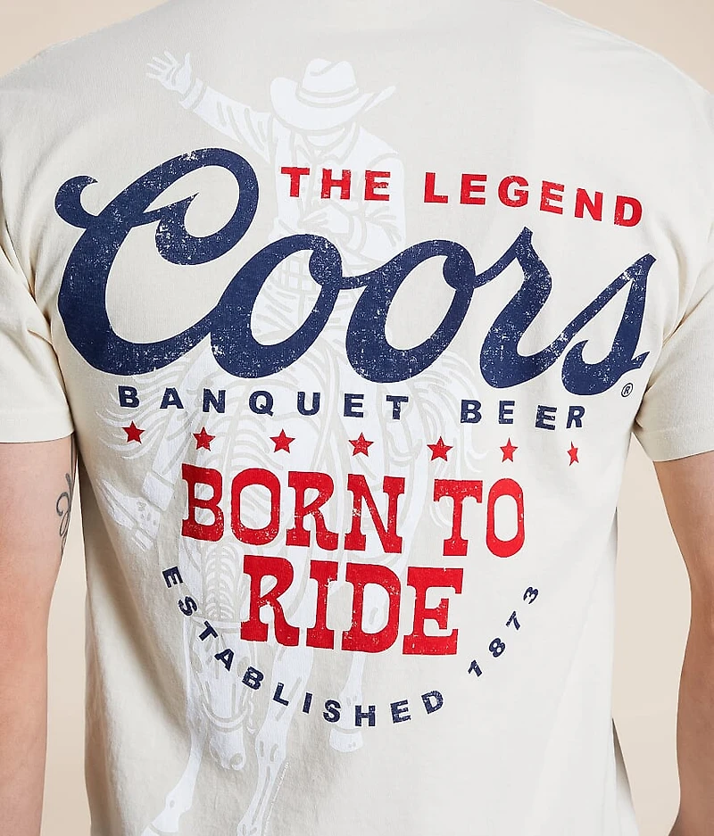 Coors Born To Ride T-Shirt
