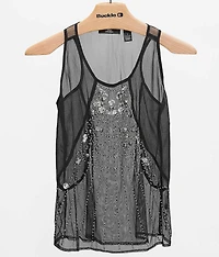 Embellished Tank Top