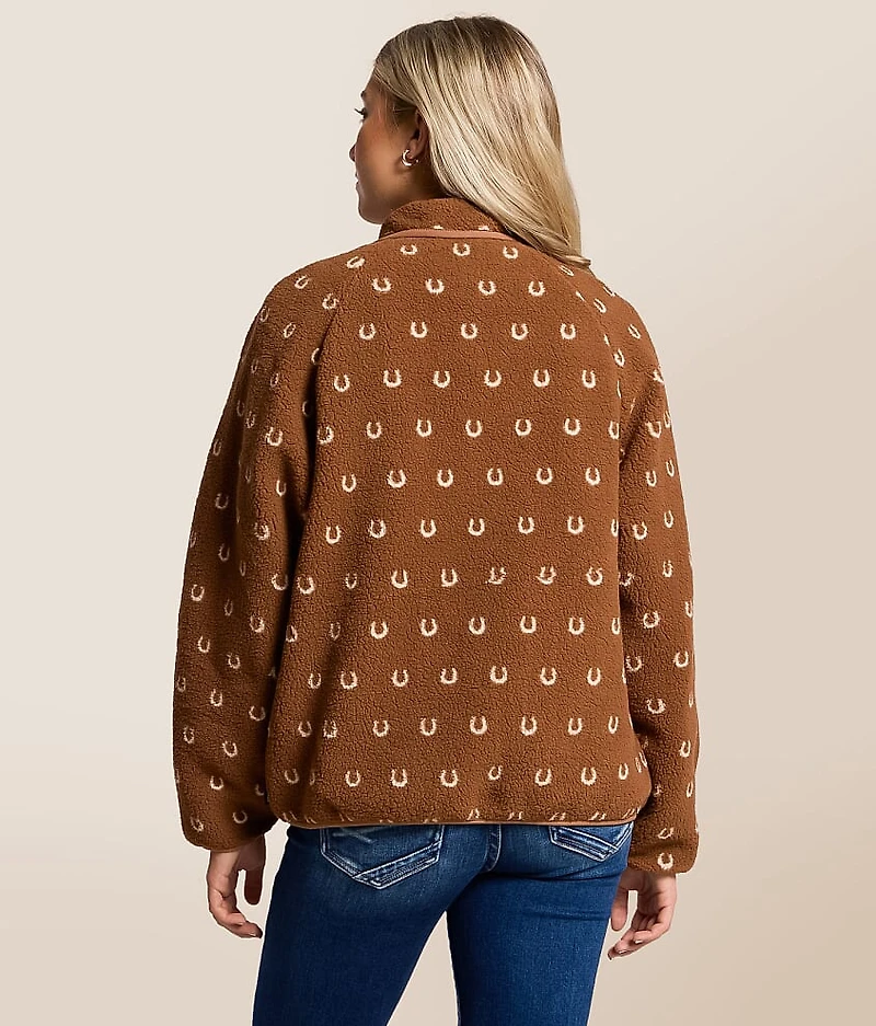 Sherpa Quarter Snap Pullover