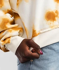 Tie-Dye Hooded Sweatshirt