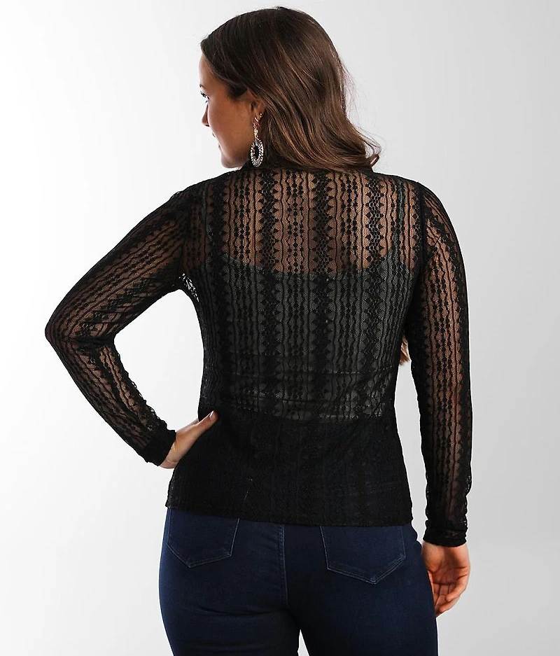 Collared Lace Blouse