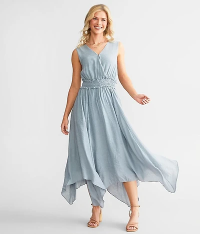 Ruffle Midi Dress