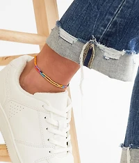 Beaded Ankle Bracelet
