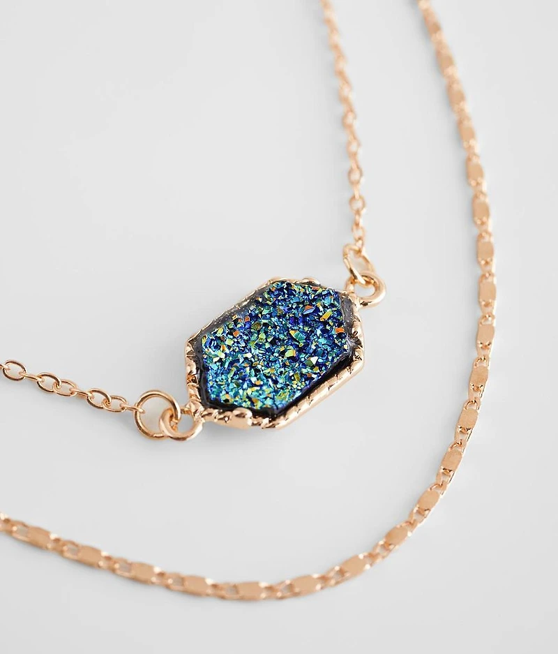 2 Pack Dainty Necklace Set