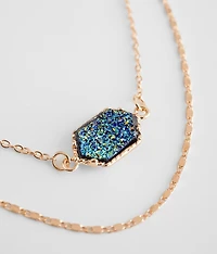 2 Pack Dainty Necklace Set