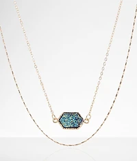 2 Pack Dainty Necklace Set