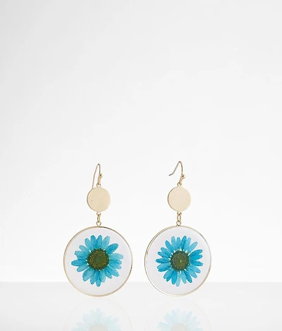 Pressed Flower Earring
