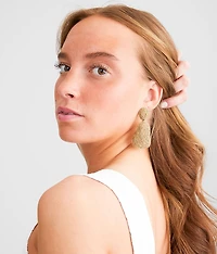 Raffia Stud Earring