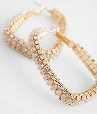 Beaded Glitz Earring