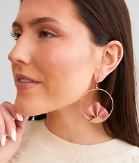 Hoop Drop Earring