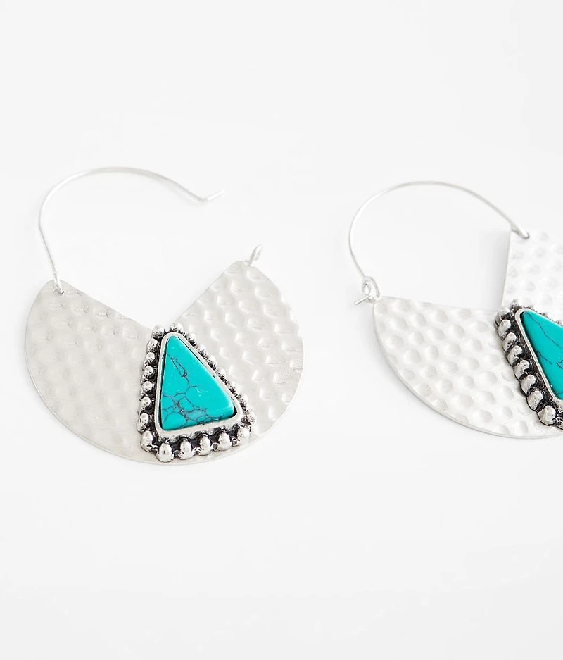 Turquoise Stone Drop Earring