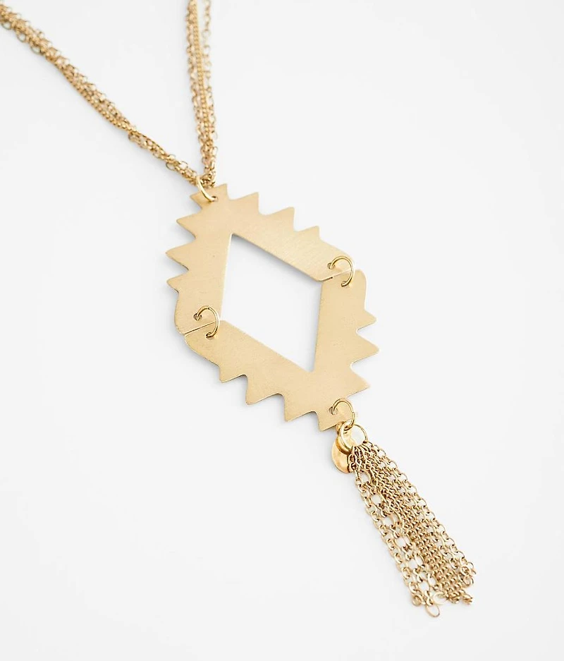 Aztec Pendant Necklace