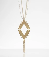 Aztec Pendant Necklace