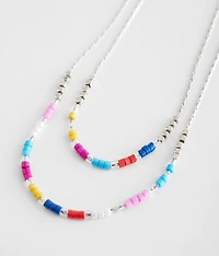 Tiered Seed Bead Necklace
