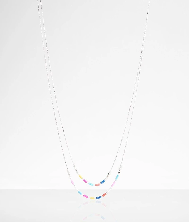 Tiered Seed Bead Necklace