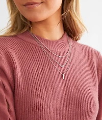 Glitz Tiered Necklace