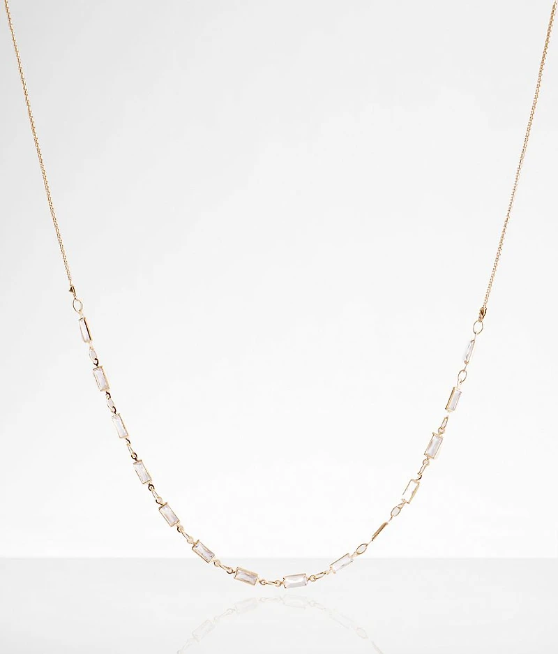 Baguette Necklace