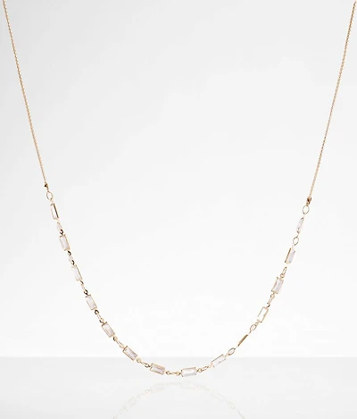 Baguette Necklace