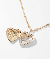 Heart Locket Necklace