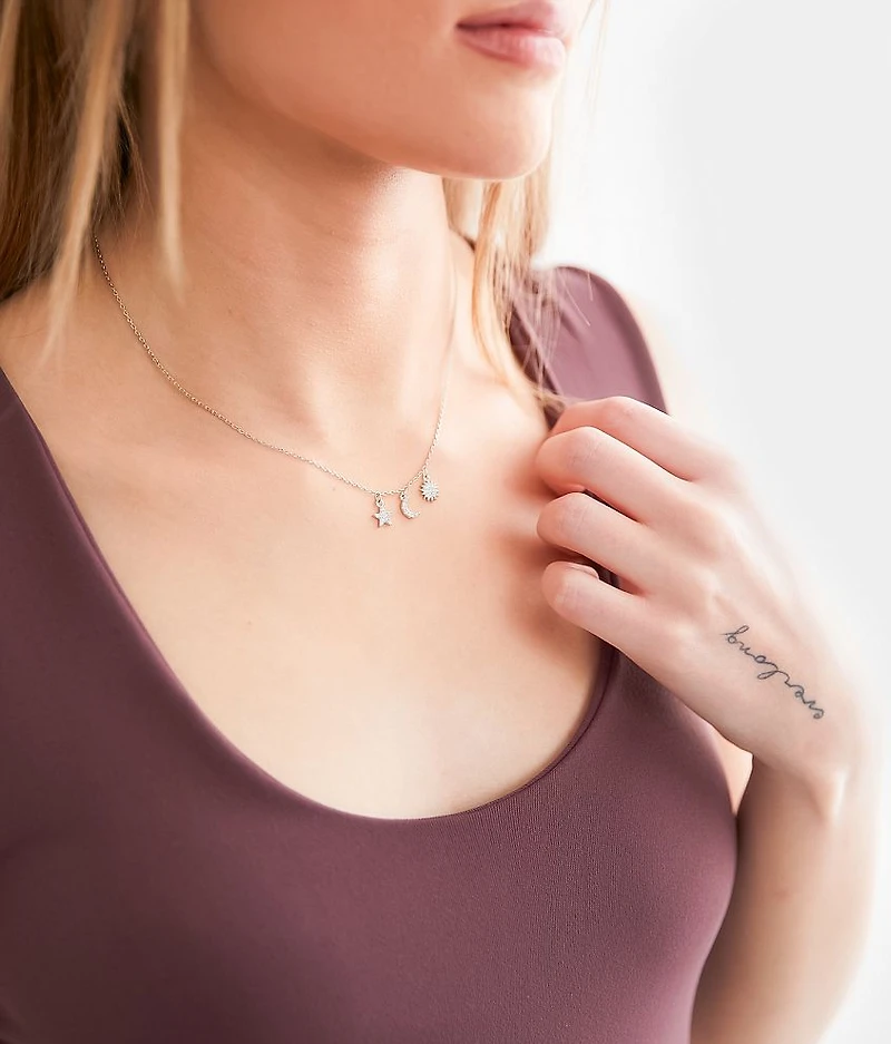 Sun Moon & Stars Necklace