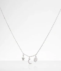 Sun Moon & Stars Necklace