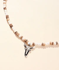 Western Steer Necklace