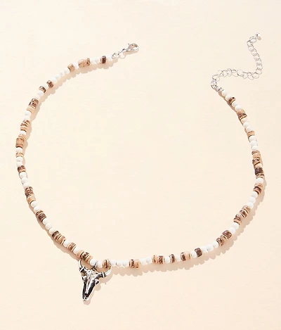 Western Steer Necklace