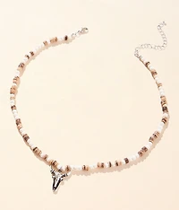 Western Steer Necklace