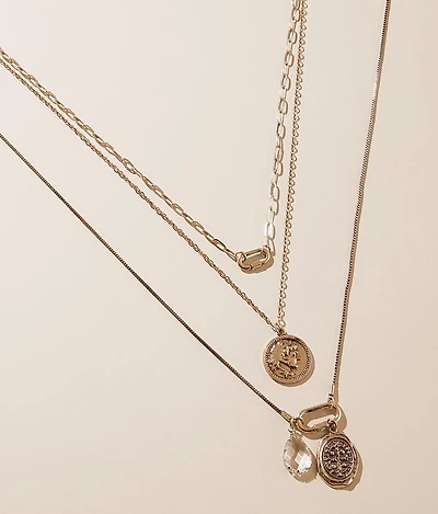 3 Pack Pendant Necklace Set