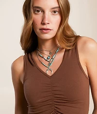 4 Pack Western Necklace Set