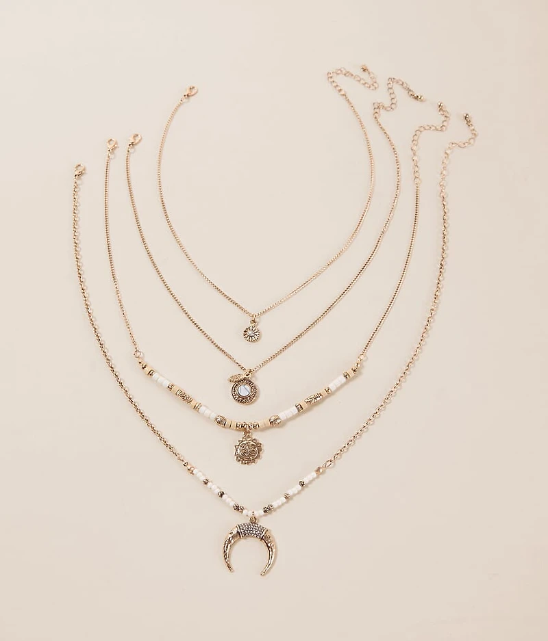 4 Pack Western Necklace Set