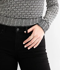 Rhinestone Statement Ring