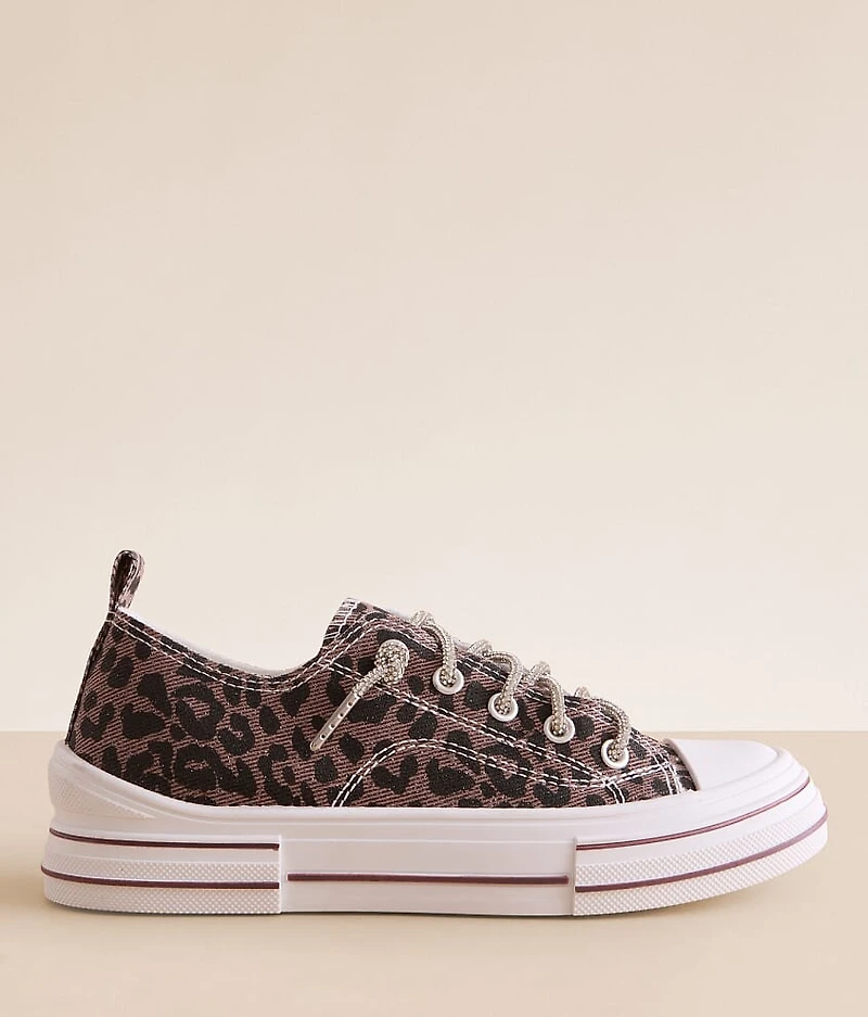 Very G Aman Animal Print Rhinestone Sneaker