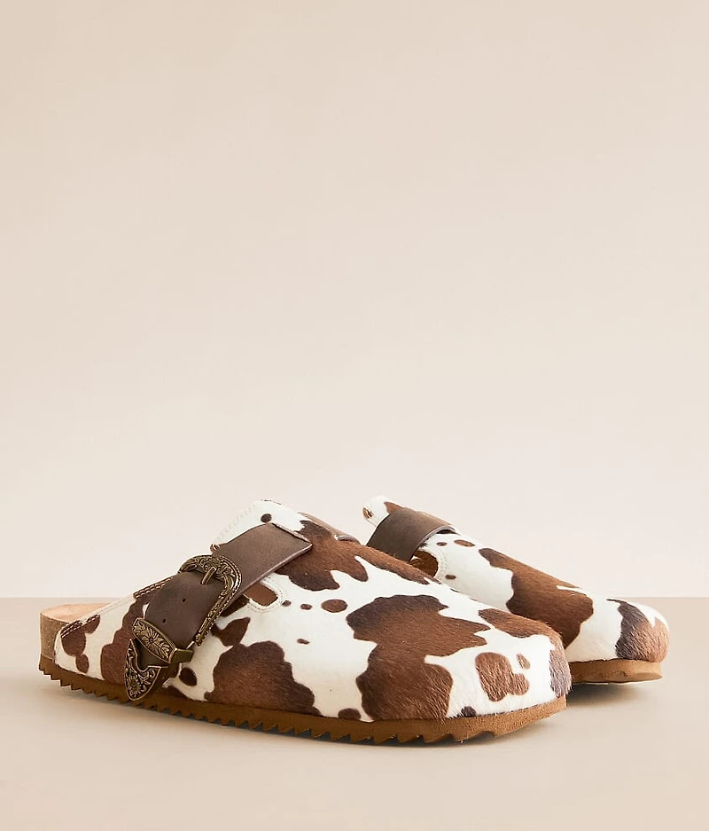Andi Cow Print Mule