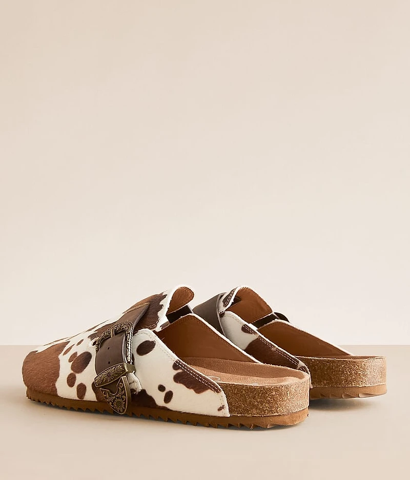 Andi Cow Print Mule