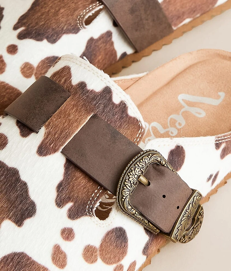 Andi Cow Print Mule