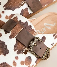 Andi Cow Print Mule