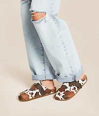 Andi Cow Print Mule