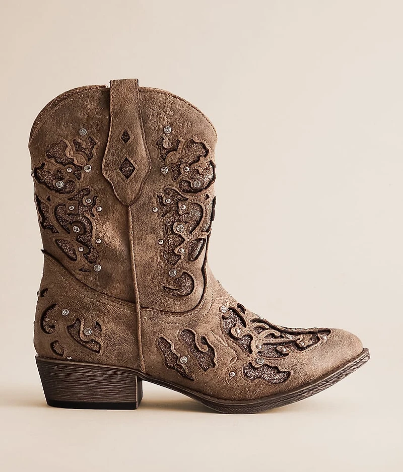 Betty Glitz Western Ankle Boot