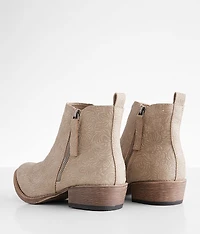 Floral Embossed Ankle Boot