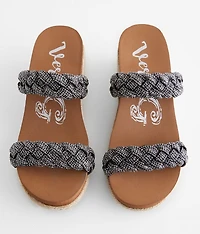 Davina Bedazzled Wedge Sandal