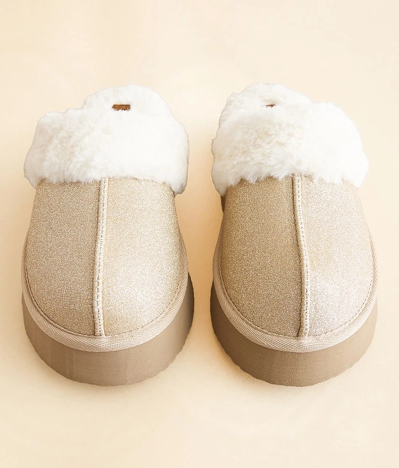 Glitter Platform Slipper