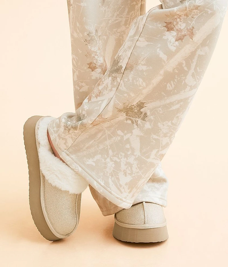 Glitter Platform Slipper