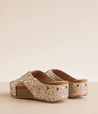 Faith Glitz Platform Sandal